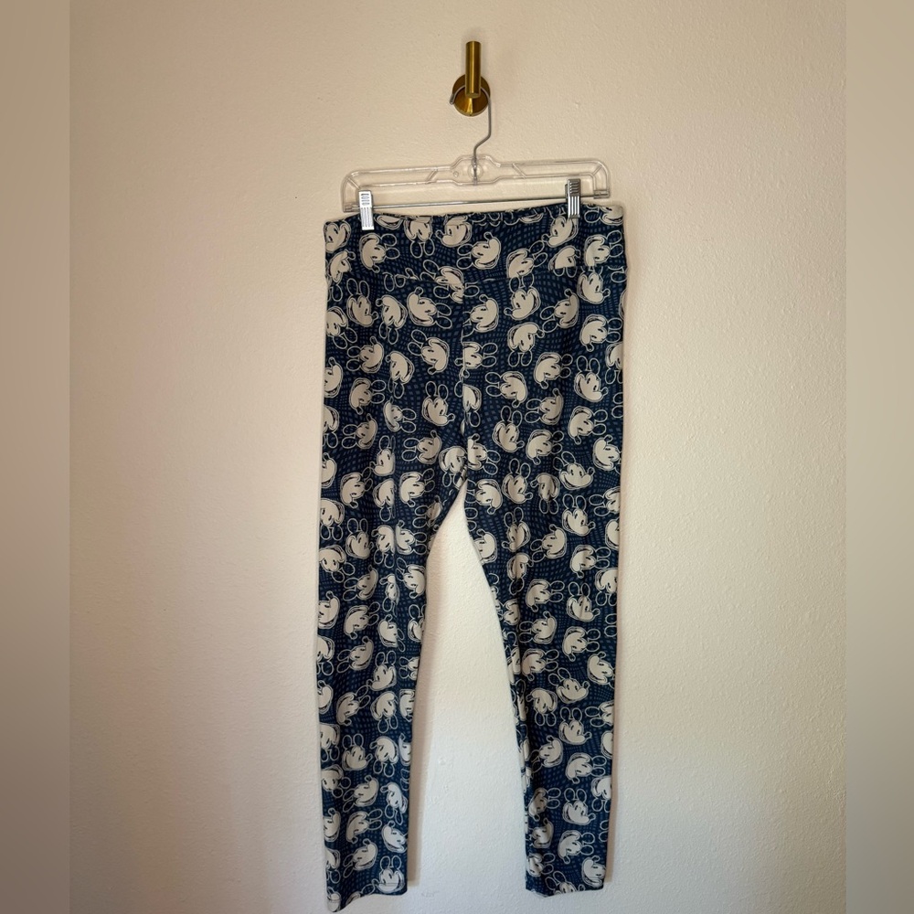 Disney Mickey Mouse LuLaRoe Leggings size L/XL